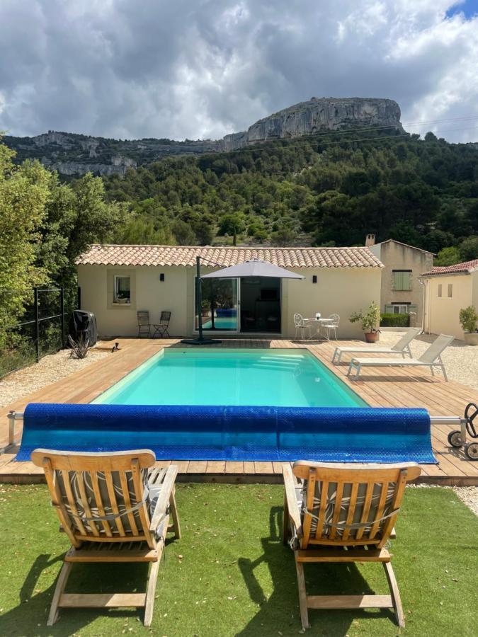 Studio De Charme Avec Piscine Fontaine-de-Vaucluse Exterior foto
